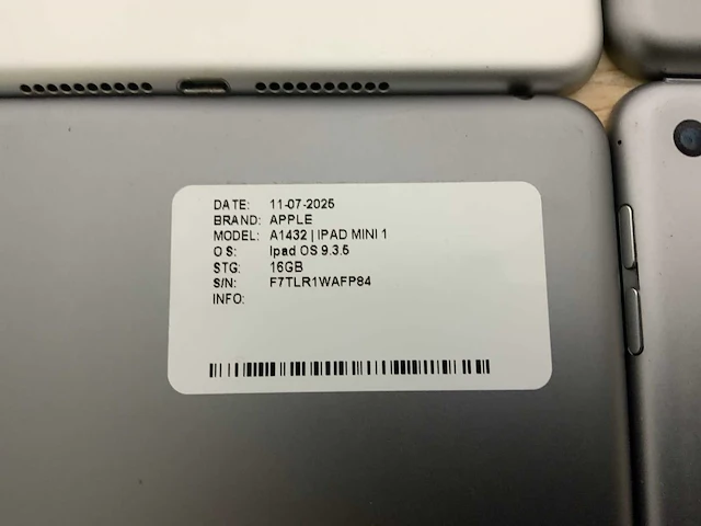 Apple ipad mini 1/2/4/5 tablet (20x) - afbeelding 5 van  24