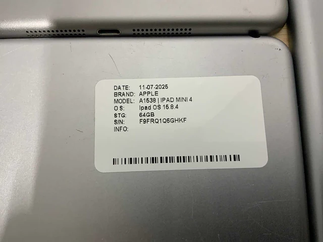Apple ipad mini 1/2/4/5 tablet (20x) - afbeelding 6 van  24