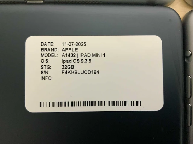 Apple ipad mini 1/2/4/5 tablet (20x) - afbeelding 7 van  24