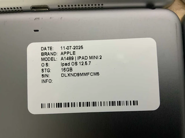 Apple ipad mini 1/2/4/5 tablet (20x) - afbeelding 8 van  24