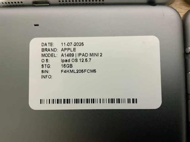 Apple ipad mini 1/2/4/5 tablet (20x) - afbeelding 9 van  24