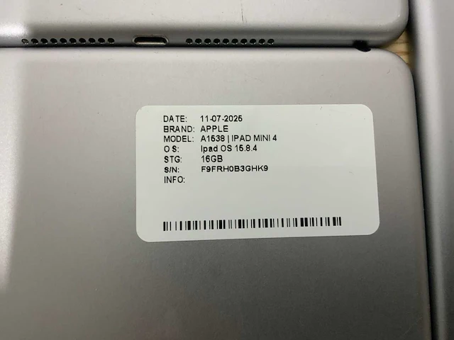 Apple ipad mini 1/2/4/5 tablet (20x) - afbeelding 13 van  24