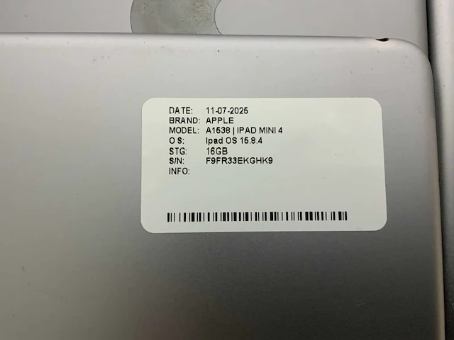 Apple ipad mini 1/2/4/5 tablet (20x) - afbeelding 14 van  24