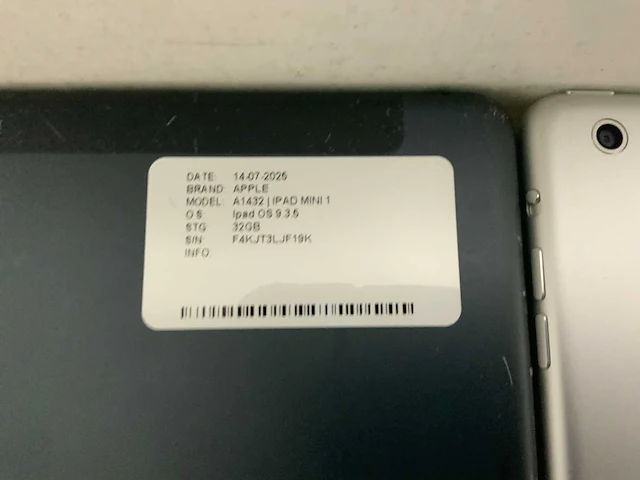 Apple ipad mini 1/2/4/5 tablet (20x) - afbeelding 20 van  24