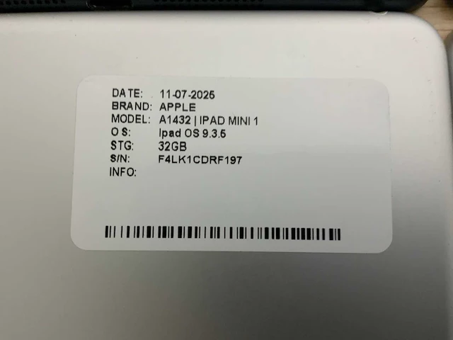 Apple ipad mini 1/2/4/5 tablet (20x) - afbeelding 24 van  24