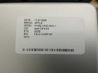 Apple ipad mini 1/2/4/5 tablet (20x) - afbeelding 24 van  24