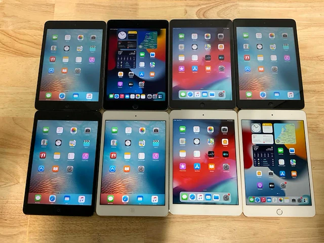 Apple ipad mini 1/2/4/5 tablet (8x) - afbeelding 1 van  13
