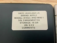 Apple ipad mini 1/2/4/5 tablet (8x) - afbeelding 11 van  13