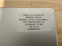 Apple ipad mini 1/2/4/5 tablet (8x) - afbeelding 12 van  13