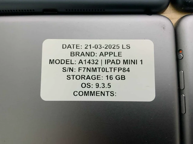 Apple ipad mini 1/2/4/5 tablet (8x) - afbeelding 13 van  13