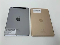 Apple ipad mini 4, 7.9-inch(2015): wi-fi + cellular, 128gb, space gray (2x) - afbeelding 3 van  3