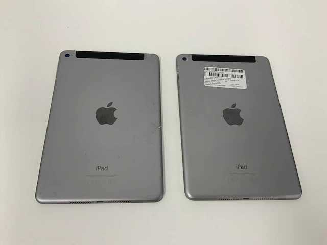 Apple ipad mini 4 wi-fi + cellular, 64gb, space gray - mk722nf/a (2x) - afbeelding 3 van  3