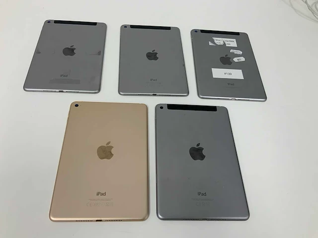 Apple ipad mini 4 wi-fi + cellular, 64gb, space gray (5x) - afbeelding 3 van  3