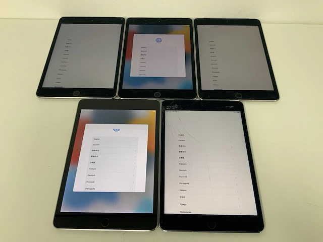 Apple ipad mini 4 wi-fi + cellular, 64gb, space gray (5x) - afbeelding 1 van  3