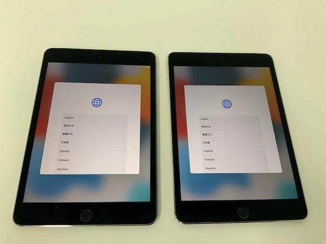Apple ipad mini 4 wi-fi+cellular, 64gb, space gray mk722nf/a (x2) - afbeelding 1 van  3