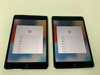Apple ipad mini 4 wi-fi+cellular, 64gb, space gray mk722nf/a (x2) - afbeelding 1 van  3