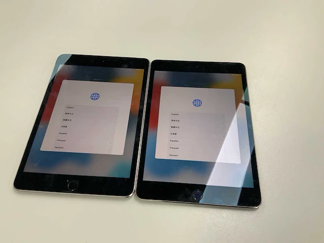 Apple ipad mini 4 wifi+cellular 64gb space gray (2x) - afbeelding 1 van  2