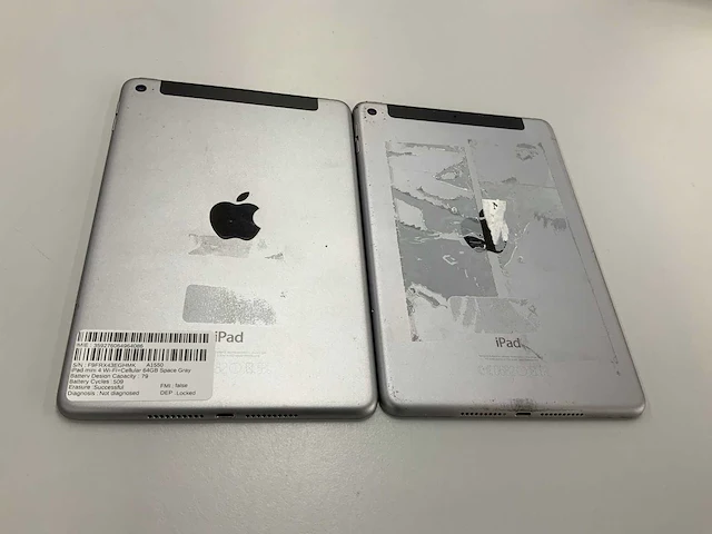 Apple ipad mini 4 wifi+cellular 64gb space gray (2x) - afbeelding 2 van  2
