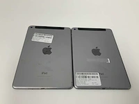Apple ipad mini 4 wifi+cellular 64gb space gray (2x) - afbeelding 3 van  3