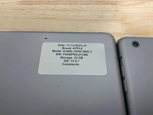 Apple ipad mini a1489 tablet (3x) - afbeelding 4 van  5