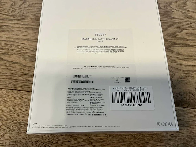 Apple ipad pro 11'' (2nd gen 2020) wifi 512gb spacegrey - afbeelding 8 van  8