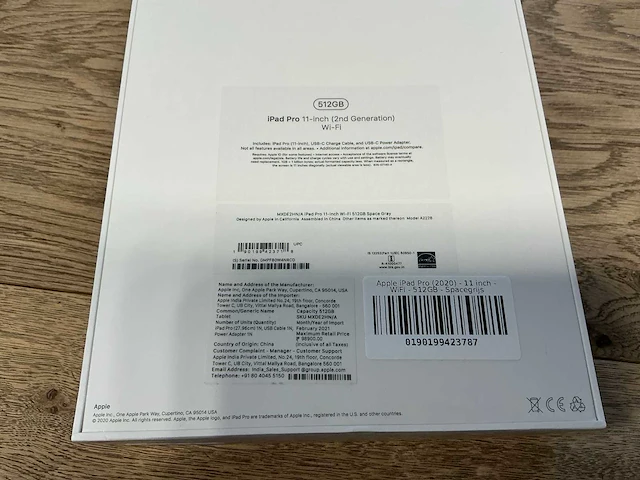 Apple ipad pro 11'' (2nd gen 2020) wifi 512gb spacegrey - afbeelding 8 van  8