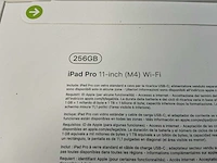 Apple ipad pro 11inch m4 256gb tablet - afbeelding 4 van  4