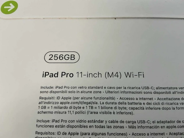 Apple ipad pro 11inch m4 256gb tablet - afbeelding 4 van  4
