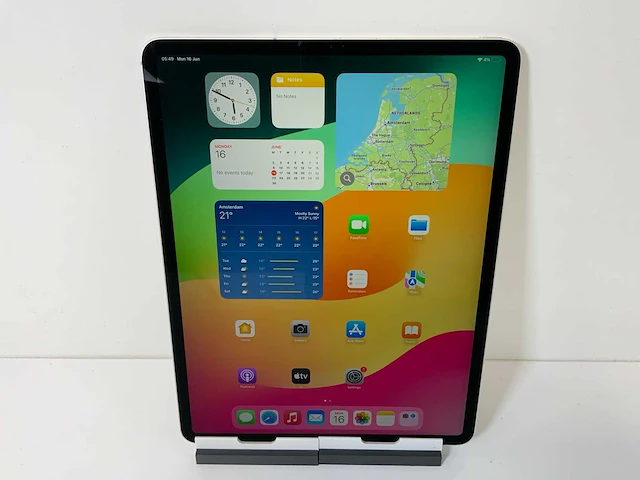 Apple ipad pro 12.9” (2018) - wi-fi & cellular - 512 gb - silver - afbeelding 1 van  5