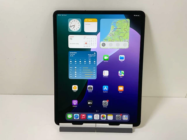 Apple ipad pro 12.9” 3rd gen - wi-fi + cellular - 256 gb - space gray; - afbeelding 1 van  6