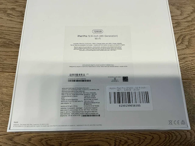 Apple ipad pro 12.9'' (4th generation) wifi 128gb silver - afbeelding 7 van  7