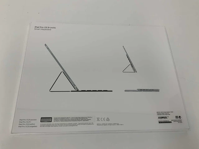 Apple ipad pro 12.9'' smart keyboard french (mnkt2f/a) - afbeelding 2 van  2