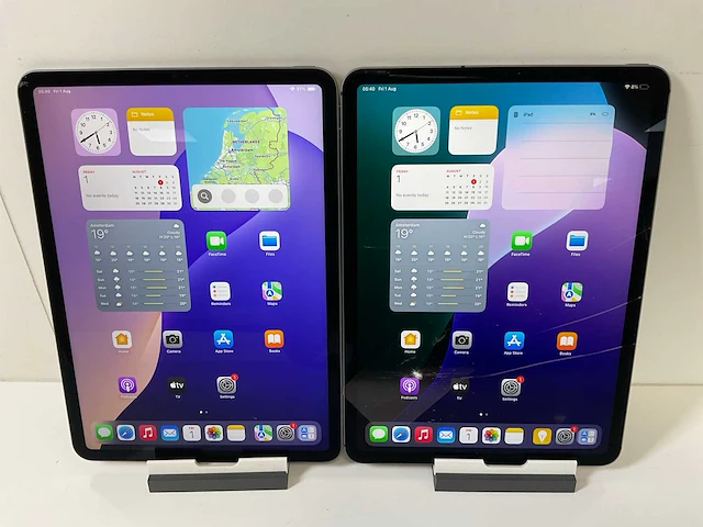 Apple ipad pro 2nd/3rd gen 11” - wifi + cellular - 128 gb - space gray (2x) - afbeelding 1 van  9