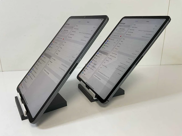 Apple ipad pro 2nd/3rd gen 11” - wifi + cellular - 128 gb - space gray (2x) - afbeelding 4 van  9