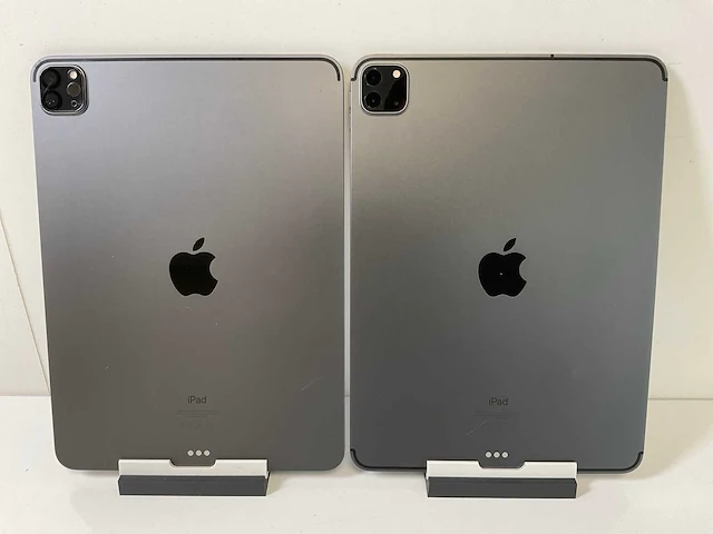 Apple ipad pro 2nd/3rd gen 11” - wifi + cellular - 128 gb - space gray (2x) - afbeelding 5 van  9