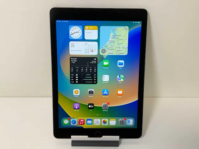 Apple ipad pro 9.7”- wi-fi & cellular - 128 gb - space gray - afbeelding 1 van  5