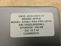 Apple ipad pro | a1584 tablet - afbeelding 4 van  4