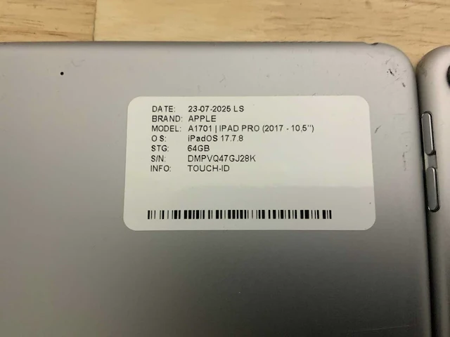 Apple ipad pro a1702/a1673 tablet (8x) - afbeelding 4 van  11