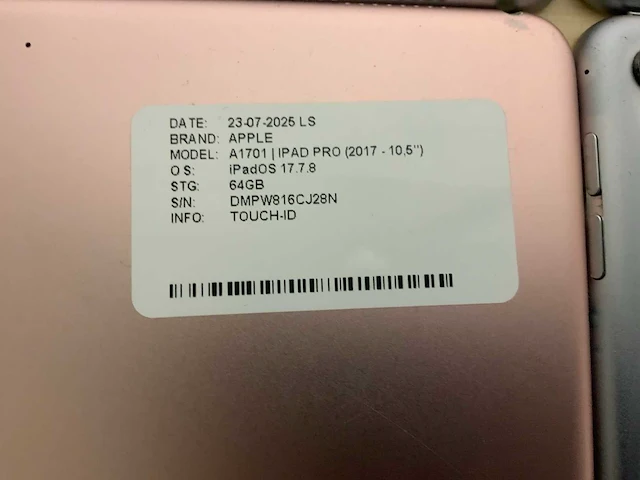 Apple ipad pro a1702/a1673 tablet (8x) - afbeelding 10 van  11