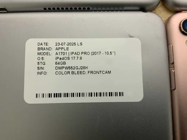 Apple ipad pro a1702/a1673 tablet (8x) - afbeelding 11 van  11