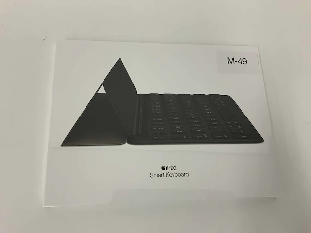 Apple ipad smart keyboard for 10.5-inch ipad pro (1st gen) ipad (7th and 8th gen) ipad air (3rd gen) qwerty british, black, mx3l2b/a - afbeelding 1 van  2