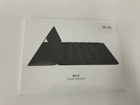 Apple ipad smart keyboard for 10.5-inch ipad pro (1st gen) ipad (7th and 8th gen) ipad air (3rd gen) qwerty british, black, mx3l2b/a - afbeelding 1 van  2