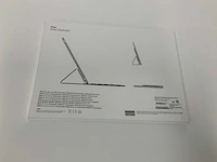 Apple ipad smart keyboard for 10.5-inch ipad pro (1st gen) ipad (7th and 8th gen) ipad air (3rd gen) qwertz german, black, mx3l2d/a - afbeelding 2 van  2
