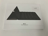 Apple ipad smart keyboard for 10.5-inch ipad pro (1st gen) ipad (7th and 8th gen) ipad air (3rd gen), qwertz german, black mx3l2d/a - afbeelding 1 van  2