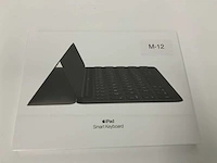 Apple ipad smart keyboard for 10.5-inch ipad pro (1st gen) ipad (7th and 8th gen) ipad air (3rd gen) qwertz german, black, mx3l2d/a - afbeelding 1 van  2