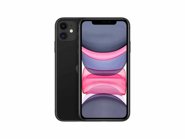 Apple iphone 11 - 128gb - zwart - afbeelding 1 van  2