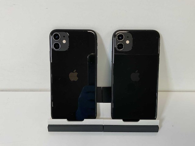 Apple iphone 11 - 64 gb - black (2x) - afbeelding 6 van  6