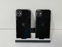 Apple iphone 11 - 64 gb - black (2x) - afbeelding 6 van  6