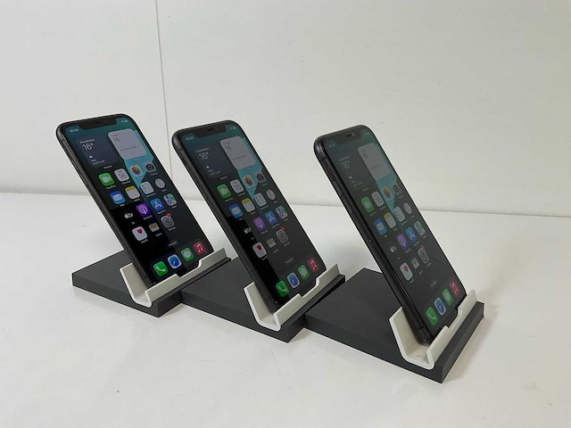 Apple iphone 11 - 64 gb - black (3x) - afbeelding 4 van  6