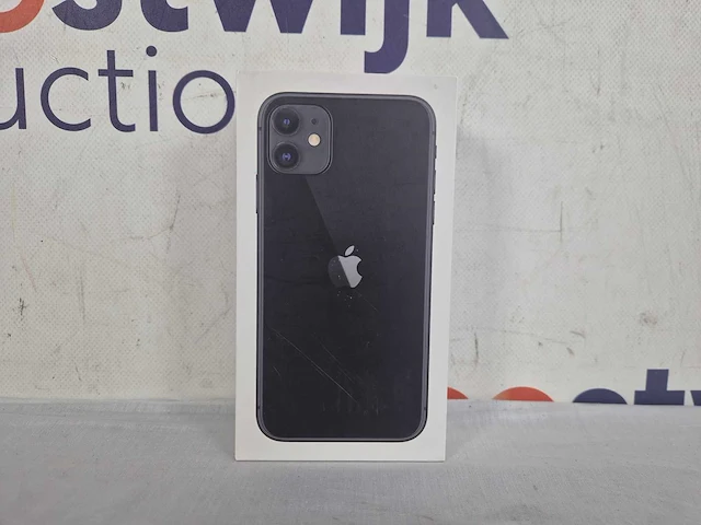 Apple iphone 11 - 64gb - zwart - afbeelding 2 van  3